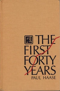 Financial Executives Institute History First Forty Years Paul Haase 1971 Signed - Picture 1 of 1