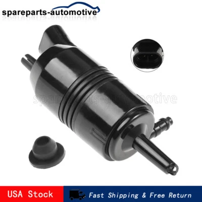 Windshield Washer Pump 22127652 for Chevrolet Silverado 1500 2500 GMC Canyon - Image 1 of 4