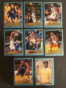 2001/02 Topps Washington Wizards Team Set 8 Cards with Draft Pick Redemption SP - Picture 1 of 1