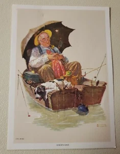 Vintage 1972 Golden Days Print - Picture 1 of 4