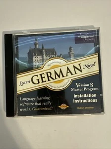 Learn German Now Version 8 Windows PC CD-ROM Computer Software Program - Picture 1 of 1