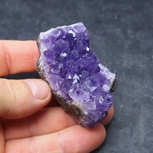 URUGUAY Amethyst dark color! Crystal Stone Natural Mineral - Picture 1 of 6