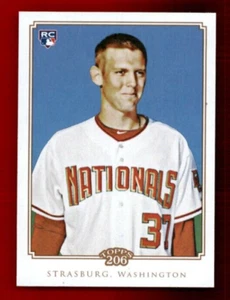 2010 Topps 206 #55 Stephen Strasburg RC. - Picture 1 of 2