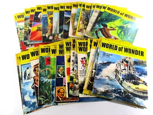 34x World Of Wonder For All Boys and Girls Magazines Vintage No's 110-143 1972 - Picture 1 of 11