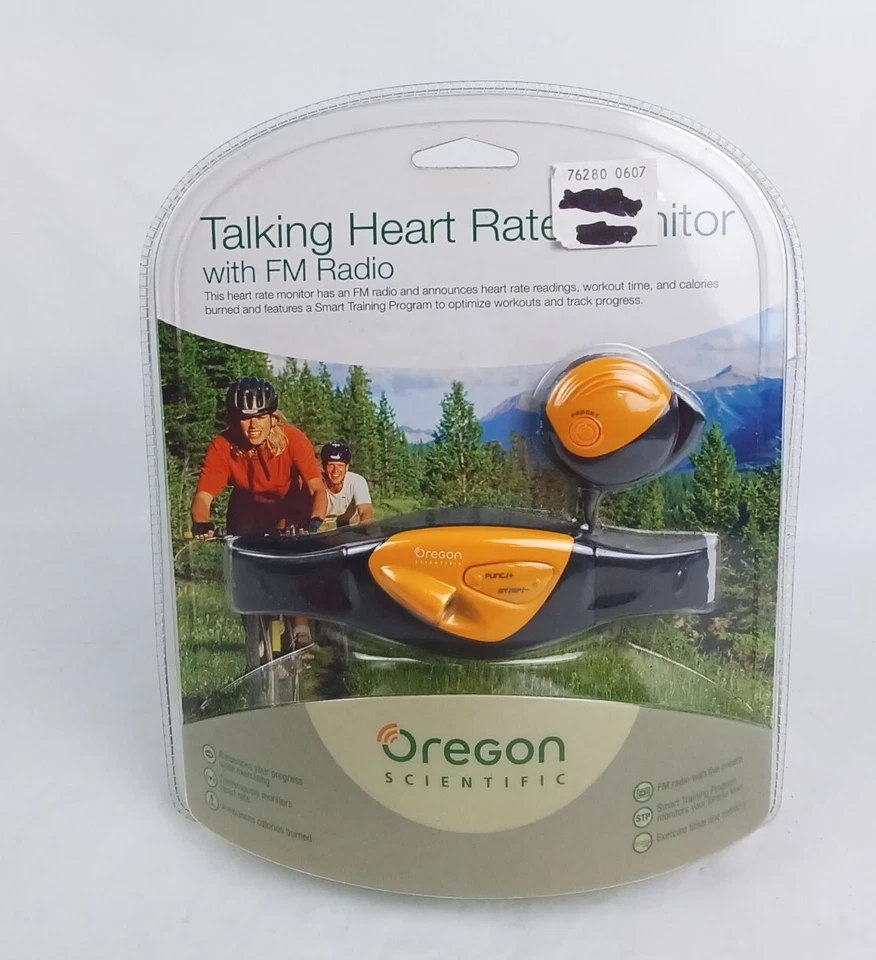 Oregon Scientific Talking Heart Rate Monitor With Fm Radio AH310E NIOP  - Image 1 of 4