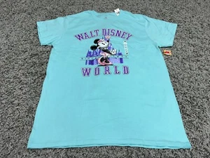 NEW Walt Disney World Shirt Adult Extra Large Blue Purple Minnie Mouse Parks - Picture 1 of 7