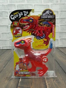 NEW SEALED Heroes of Goo Jit Zu Jurassic World Pyroraptor RED Stretchy Dinosaur - Picture 1 of 4