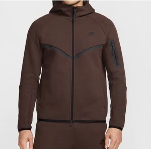 Conjunto de sudadera con capucha y pantalones polar Nike Tech 2XL barroco marrón Windrunner HV0949-237 para hombre - Imagen 1 de 5