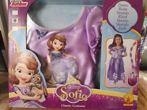 Déguisement princesse Sofia 3/4 ans fille Disney Rubie’s neuf + cadeau