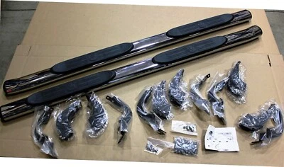 🔥 04-09 Dodge Durango хромированный трубчатый боковой комплект ступеней от оригинального производителя 82208758AC - Изображение 1 из 4