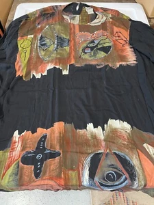 Midnight Velvet Dress 100% RAYON Size XL Very colorful. - Picture 1 of 10