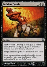 TIME SPIRAL - FOIL SUDDEN DEATH - NRMINT  - FREE SHIPPING