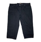 GNW Great Northwest Mens Black Denim Jeans Size 54X27 Work Chore Activewear Pant