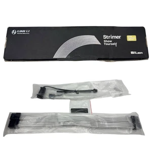 Lian Li Strimer Plus 8 Pin RGB Power Extension Cable for PCIe GPU Graphics Card - Picture 1 of 12