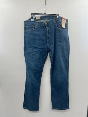 NWT Levi Strauss & Co. 559 Relaxed Straight Fit Jeans Men 40 X 32 Blue Dark Wash - Image 1 of 4