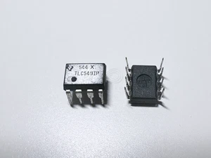 2PCS TLC549IP Texas Instruments 8 Bit Serial SAR ADC 40kSPS SPI A/D Converter IC - Picture 1 of 4