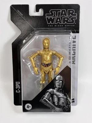C-3PO Star Wars Black Series 6 Inch Figure Hasbro F4369 - Image 1 of 4