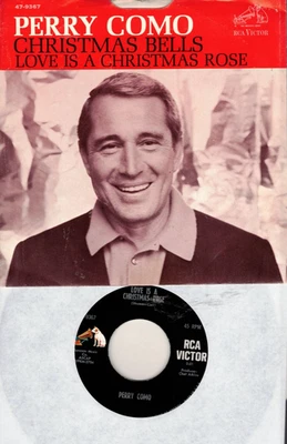 RCA Victor record and sleeve Perry Como Christmas Bells - Image 1 of 2