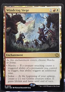 Windcrag Siege #235 Tarkir: Dragonstorm Regular Raro - Imagen 1 de 2