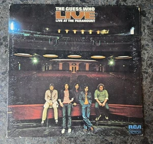 The Guess Who - Live At The Paramount Germany LP 1972  - Imagen 1 de 4