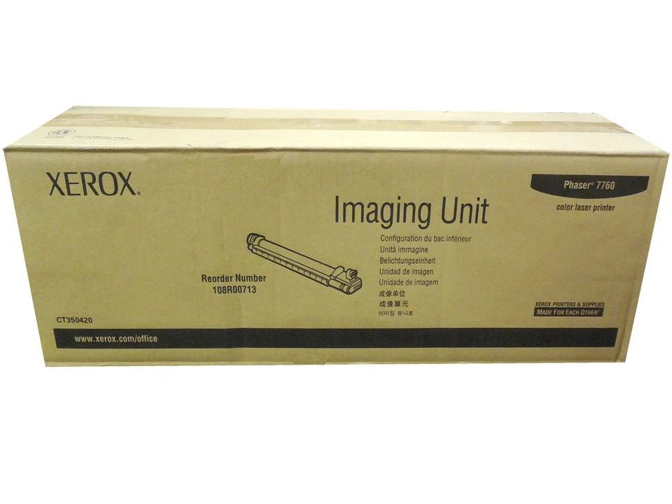 Xerox 108R00713 108R713 Phaser 7760 Imaging Unit 35k Genuine OEM Original - Image 1 of 1