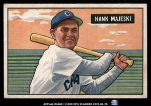 1951 Bowman #12 Hank Majeski Chicago White Sox fast neuwertig - Bild 1 von 2