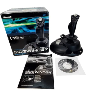 Microsoft Sidewinder Precision 2 Joystick PC Controller with Original Box Manual - Picture 1 of 15