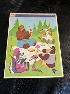 Whitman Tray Puzzle 1969 (S6) Smokey The Bear - Imagen 1 de 1