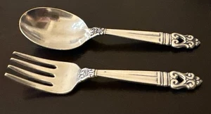 Royal Danish by International Sterling Silber Baby Set 2 Stück Original - Bild 1 von 6