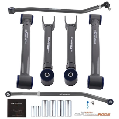 Barra de oruga delantera trasera + brazo de control superior e inferior para Jeep Wrangler TJ 1997-2006 Foto 1 de 4
