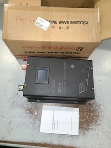 Unknown state 2500W 24V Split Phase Pure Sine Wave Inverter 120/240 Solar power - Picture 1 of 6