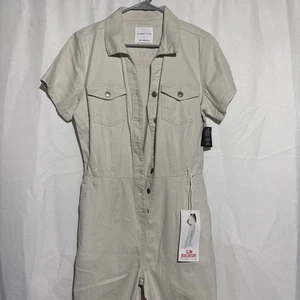 Celebrity Pink Beige Slim Boilersuit Damen Gr. L - Bild 1 von 5