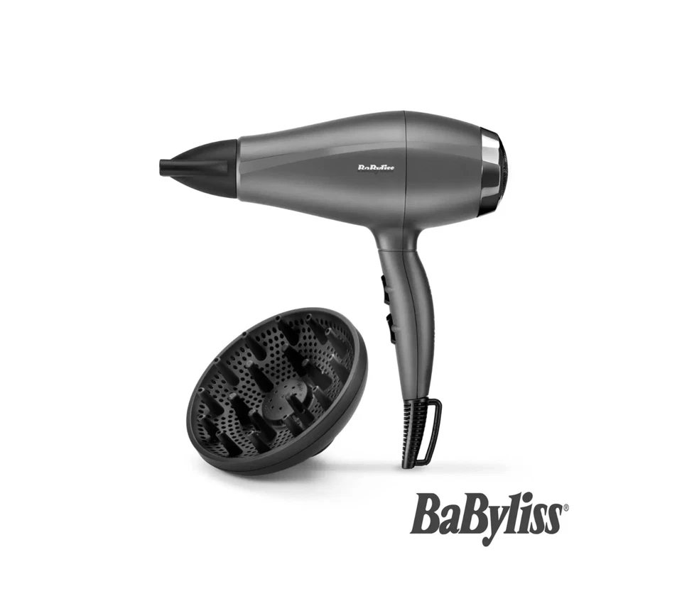 BaByliss Pro Hair Dryer Italian Light Weight With Diffuser and Slim Nozzle 5916U - Image 1 of 4