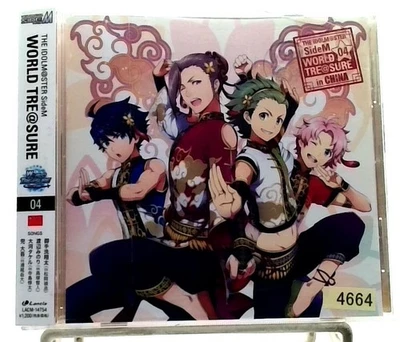 Game Music THE IDOLM@STER SideM WORLD TRE@SURE 04 CD single OBI 松岡禎丞 高塚智人 etc - Image 1 of 3