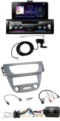 Pioneer DAB Bluetooth Lenkrad USB Autoradio für Renault Megane 3 2012-2014 grau - Bild 1 von 4