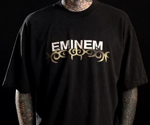 Eminem The Way I Am Tribal T-Shirt Limited Edition Schwarz Größe L - Bild 1 von 3