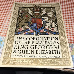 The Coronation Of George V Souvenir Program Rare Copy - Picture 1 of 5