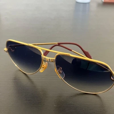 Vintage Cartier Sunglasses Eyeglasses 59 14 Made in France 1981' - Image 1 of 4