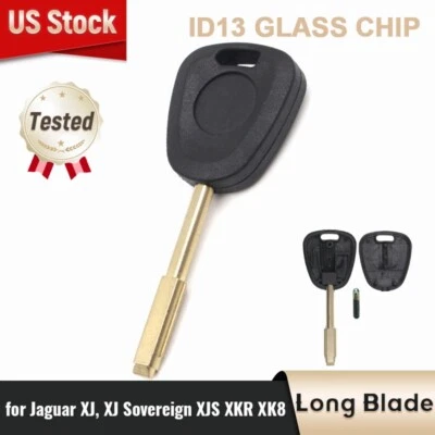 Llavero transpondedor para Jaguar XJ XJ Sovereign XJS XKR XK8 largo FO21+ ID13 Foto 1 de 4