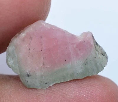 Unbehandelt Natürlich Wassermelone Turmalin Scheibe 5.00 Karat Zertifiziert Top - Bild 1 von 4