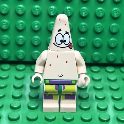 Lego Patrick Lengua Fuera Bob Esponja Pantalones Cuadrados 3833 LEGO Minifigura Bob022 Foto 1 de 2