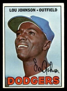 1967 Topps #410 Lou Johnson DP Excellent+ Dodgers DP ID:387658 - Picture 1 of 2