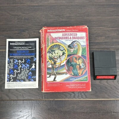 Advanced Dungeons & Dragons Intellivision W Manual/No Overlays Tested - Image 1 of 4