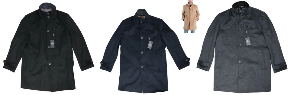 London Fog Signature Clark Classic Fit Wool Blend Button Front Men's Jacket NWT - Image 1 of 1