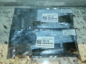 2X DELL 0KKMYD DISPLAYPORT TO DVI SINGLE LINK ADAPTER OKKMYD LOT OF 2 - Picture 1 of 2