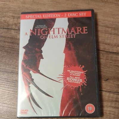 A Nightmare On Elm Street Special Edition 2 Disc Set Dvd  New Sealed - Image 1 of 3