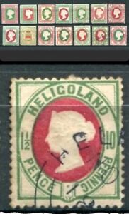  Heligoland - Single Stamps