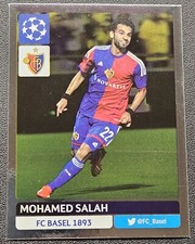 2013-14 Panini MOHAMED SALAH UEFA Champions League Sticker #302 - Pack Fresh RC
