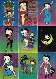 Betty Boop Chromium Serie 1 1996 Krome Juego Completo de Cartas Base de 50 AN - Imagen 1 de 2