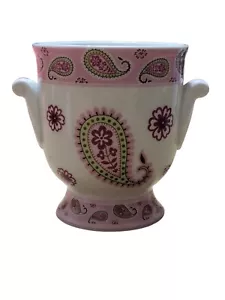 Maceta maceta jarrón Vera Bradley My Home Bermuda rosa Andrea de Sadek (retirada) - Imagen 1 de 9